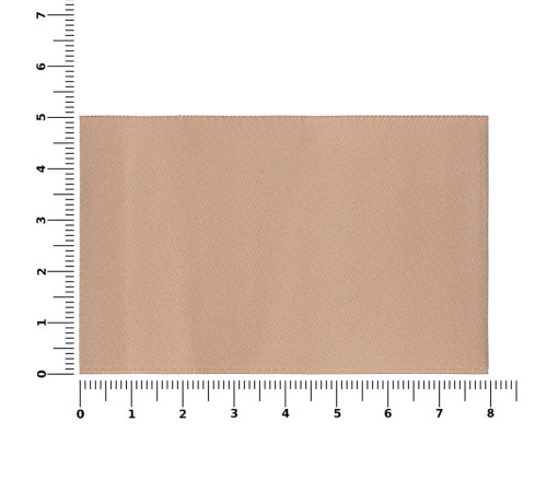 Лейбл тканевый Epsilon, XL, бежевый