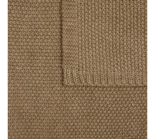 Плед Longview, коричнево-бежевый меланж