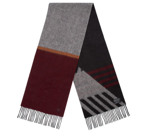 Шарф Charming, коричневый с оранжевым