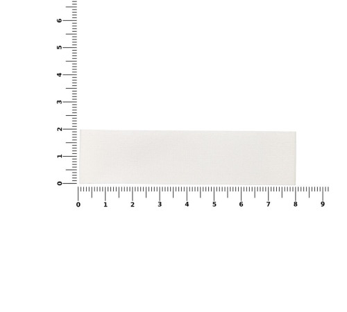 Лейбл хлопковый Doni, S, беленый