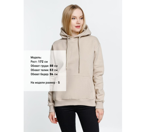 Худи Kirenga Heavy 2.0, бежевое