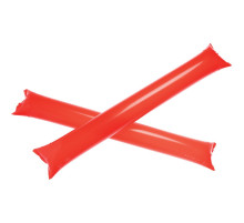 Палки-стучалки для болельщиков «Пошумим», красные