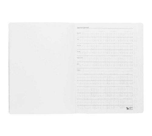 Еженедельник Lucky, недатированный, синий