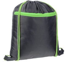 Детский рюкзак Novice, серый с зеленым