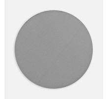 Наклейка тканевая Lunga Round, M, серая