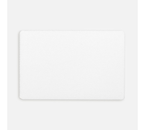 Наклейка тканевая Lunga, L, белая