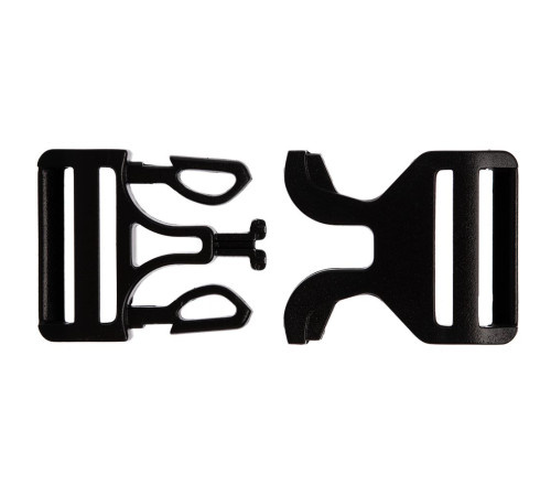 Застежка-пряжка Fibbia, черная