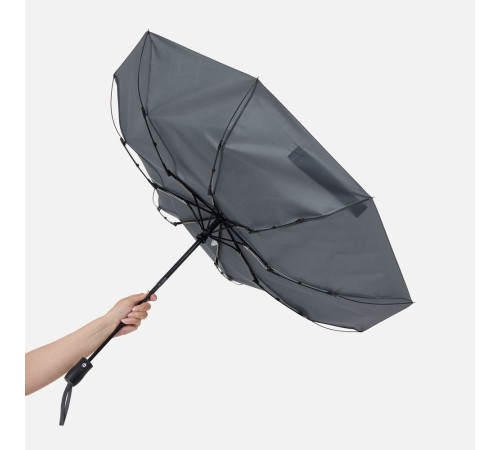 Зонт складной Brellix, серый