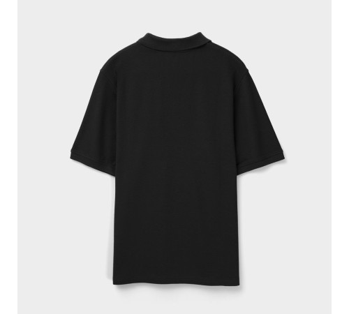 Рубашка поло унисекс Upswing, черная