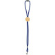 Шнурок для бейджа Tube Wood, синий