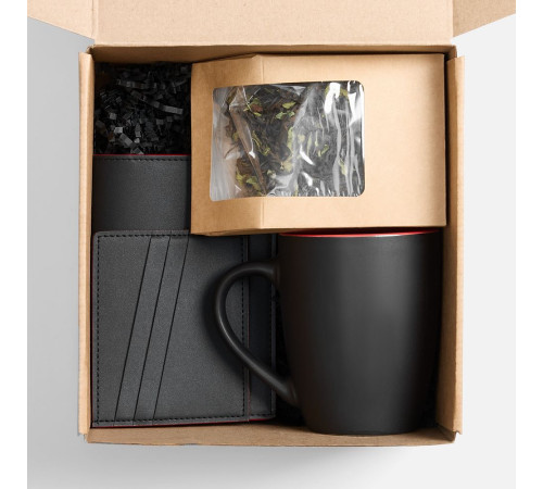 Набор Multimo Tea, черный с красным