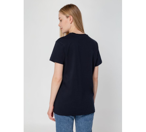 Футболка унисекс T-Bolka 160, темно-синяя