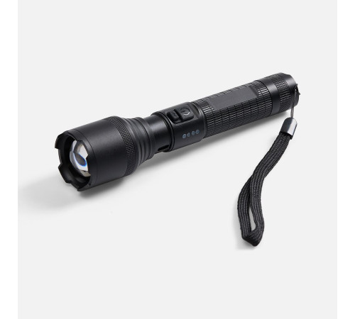 Фонарь аккумуляторный с фокусировкой луча FarSee, черный