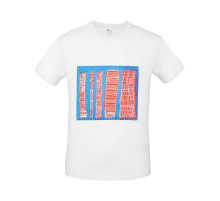 Футболка детская «Небоскребы», белая