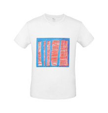 Футболка детская «Небоскребы», белая