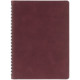 Ежедневник Spring Urban на заказ, недатированный, бордовый