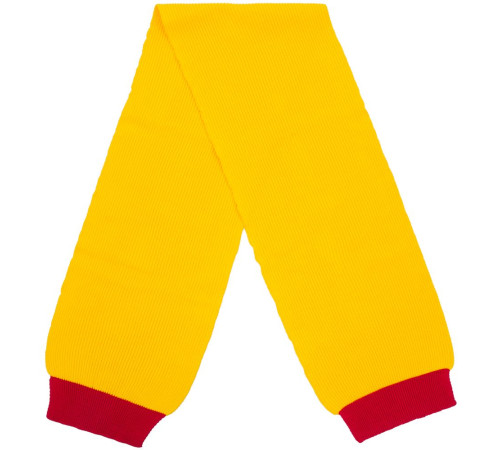 Шарф Snappy, желтый с красным