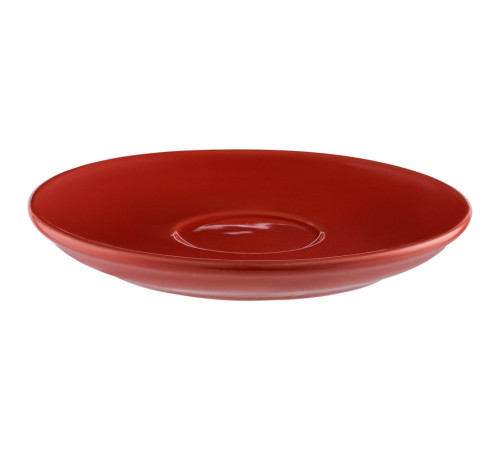 Чайная пара Cozy Morning, серая с красным