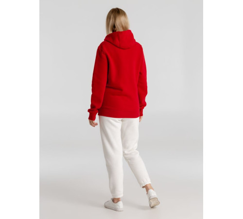 Толстовка с капюшоном унисекс King, красная