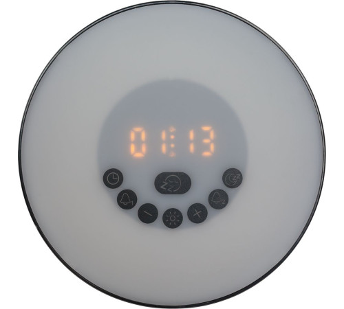 Лампа-колонка со световым будильником dreamTime, ver.2, черная