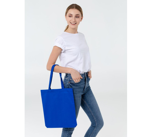Холщовая сумка Avoska, ярко-синяя