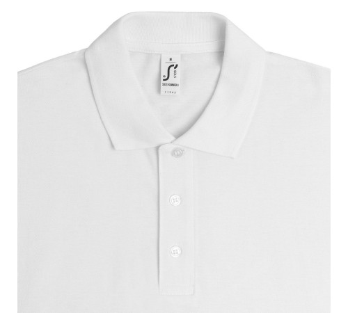Рубашка поло мужская Summer 170, белая