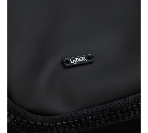 Шильдик металлический Alfa Liten, черный