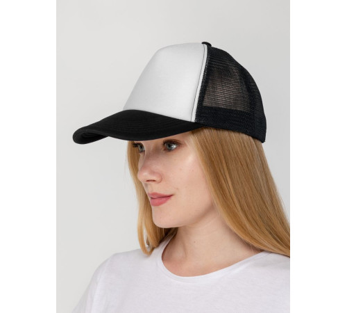 Бейсболка Sunbreaker, черная с белым