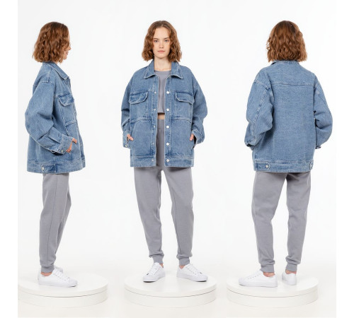 Куртка джинсовая O2, голубая