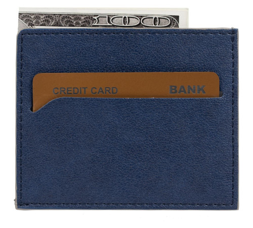 Чехол для карточек Petrus, синий