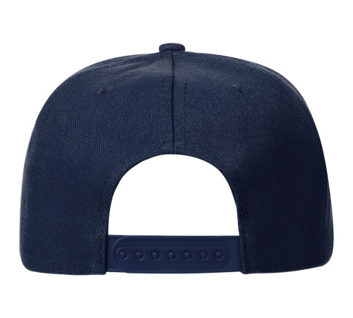 Бейсболка Snapback с прямым козырьком, темно-синяя