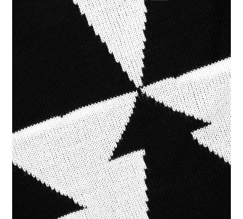 Плед «Танцующий лес», черно-белый