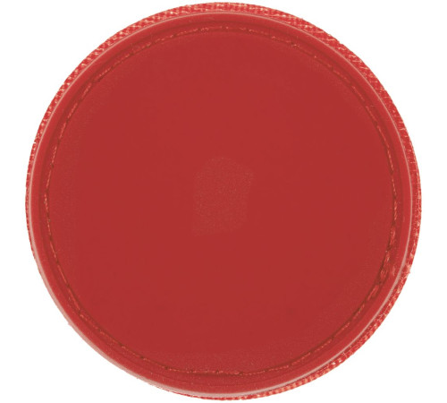 Лейбл из ПВХ с липучкой Menteqo Round, красный