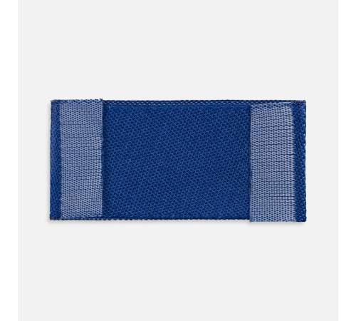 Лейбл тканевый Epsilon, XXS, синий