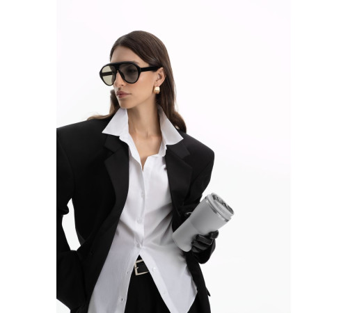 Термостакан Sapporo без логотипа, серый