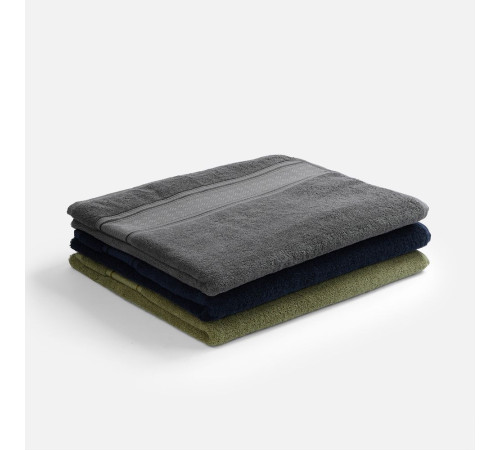 Полотенце махровое Terrychic XL, темно-синее