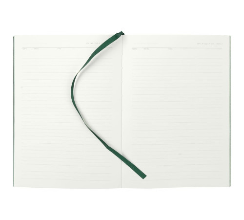 Ежедневник Flat, недатированный, зеленый