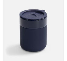 Кружка Nabo с силиконовым держателем, темно-синяя