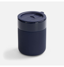 Кружка Nabo с силиконовым держателем, темно-синяя