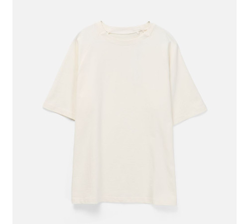 Футболка оверсайз унисекс Avenu, молочно-белая