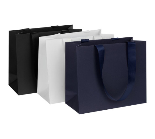 Пакет бумажный Manilla S, синий