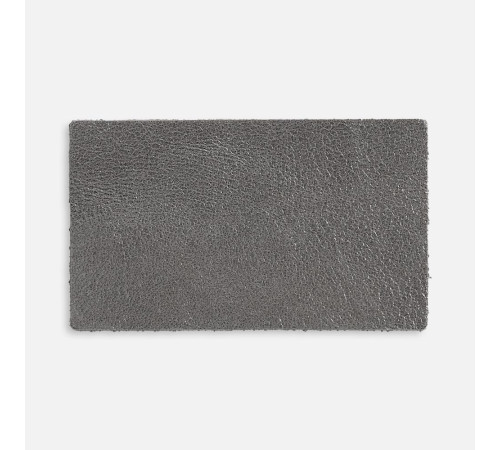 Лейбл кожаный Pasek, M, серый