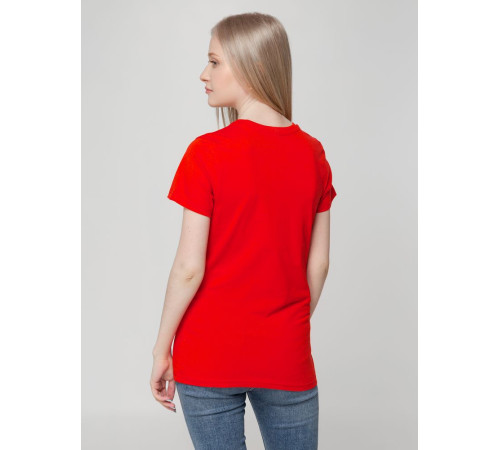 Футболка женская T-bolka Lady, красная