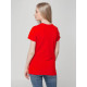 Футболка женская T-bolka Lady, красная