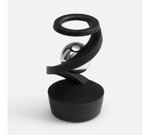 Настольный антистресс Mindflow, черный с серебристым