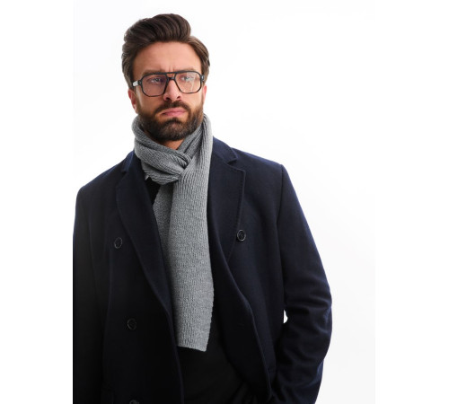 Шарф Bernard, серый меланж