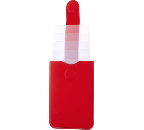 Чехол для карточек Faery, красный