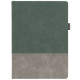 Ежедневник Horizon, недатированный, серый с зеленым