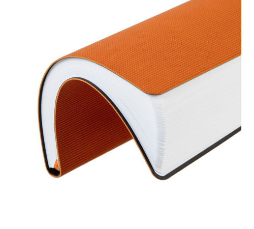 Ежедневник Knit, недатированный, оранжевый