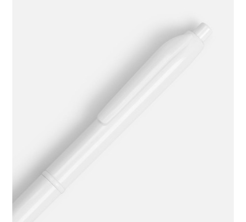 Ручка шариковая Bright Pop, белая